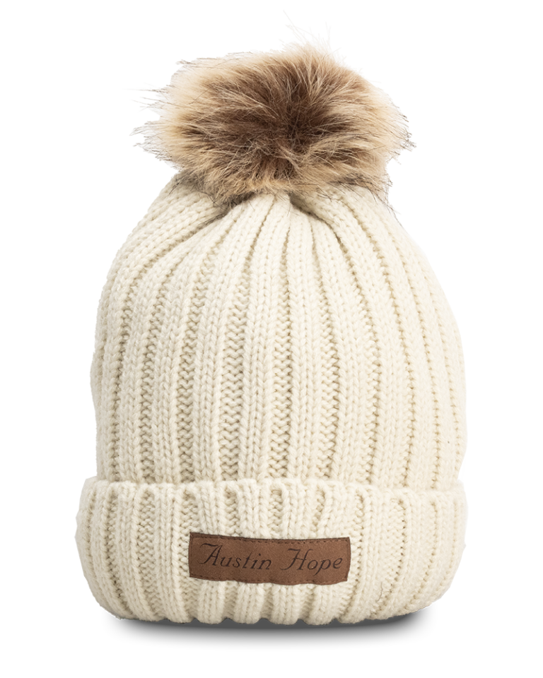 Austin Hope Beanie with removable Pom - Hope Family Wines