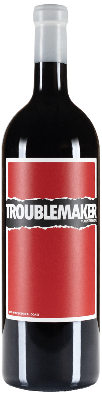 Troublemaker wine bottle
